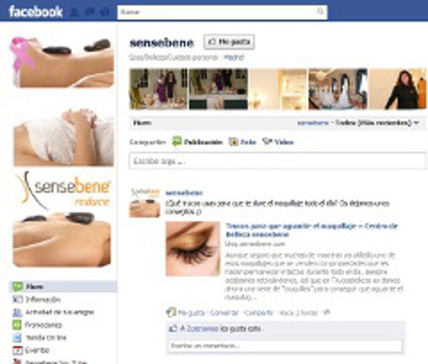 Lanzamiento de la franquicia Sensebene a las Redes Sociales