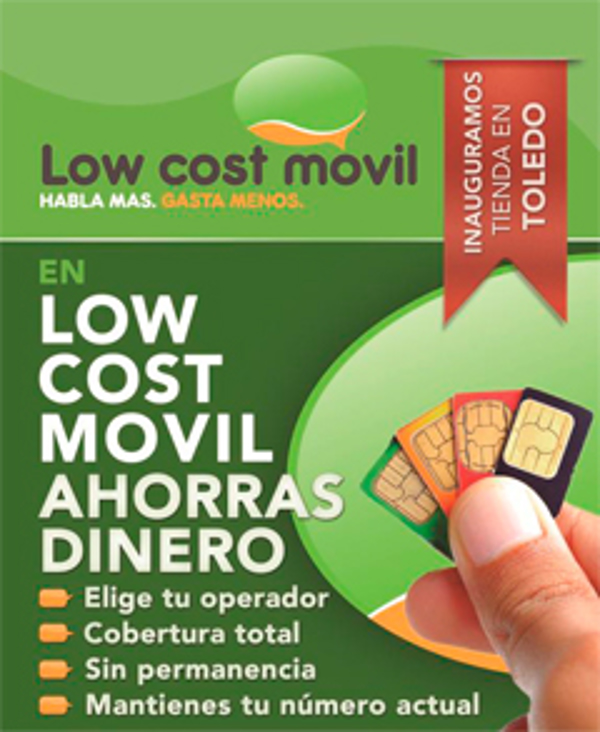 Nueva franquicia Low cost móvil en Toledo 