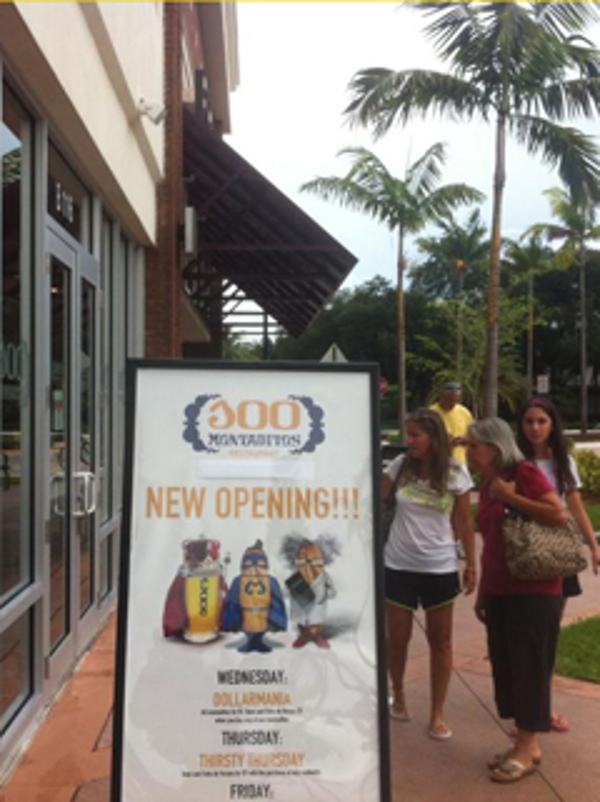 2 nuevas inauguraciones de franquicias 100 Montaditos en Florida