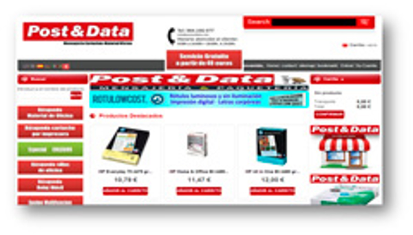La franquicia Post&Data incorpora a sus Centros el servicio de tienda on line