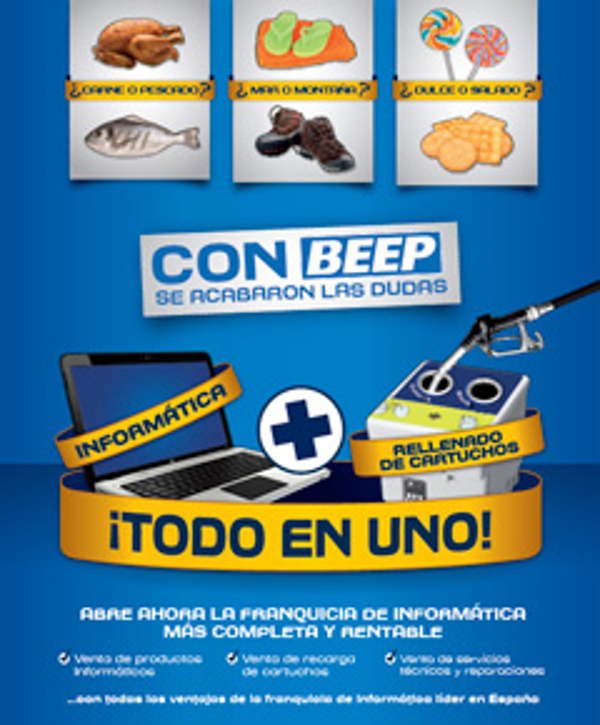 Las franquicias Beep ofrecen una nueva fórmula de negocio